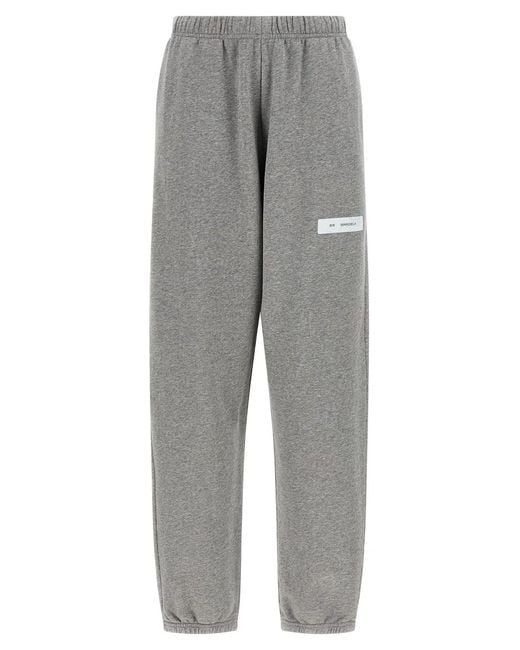 MM6 by Maison Margiela Gray Sweatshirt Joggers