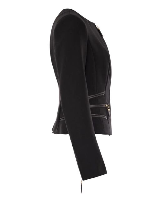 Elisabetta Franchi Black Jacket