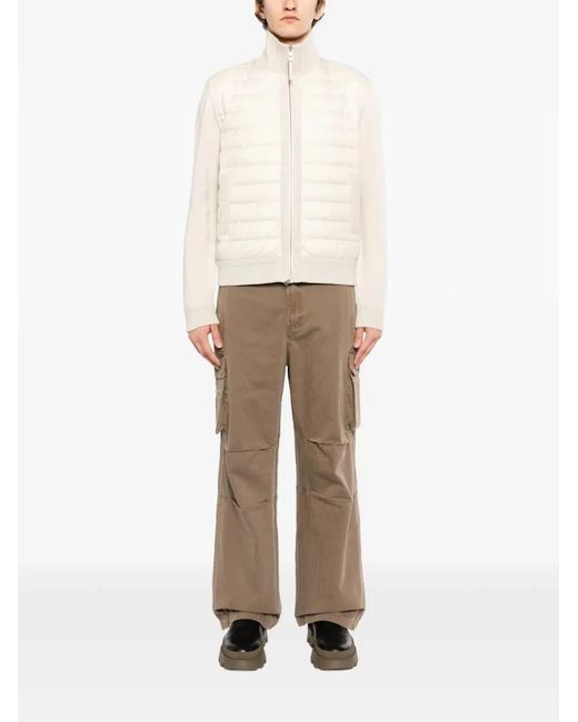 Moncler White Cardigan for men