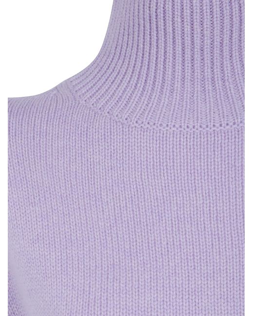 Kujten Purple "Ulla" Turtle Neck