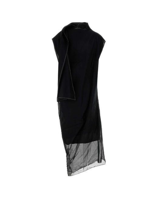 Carven Black Dr258-Dress