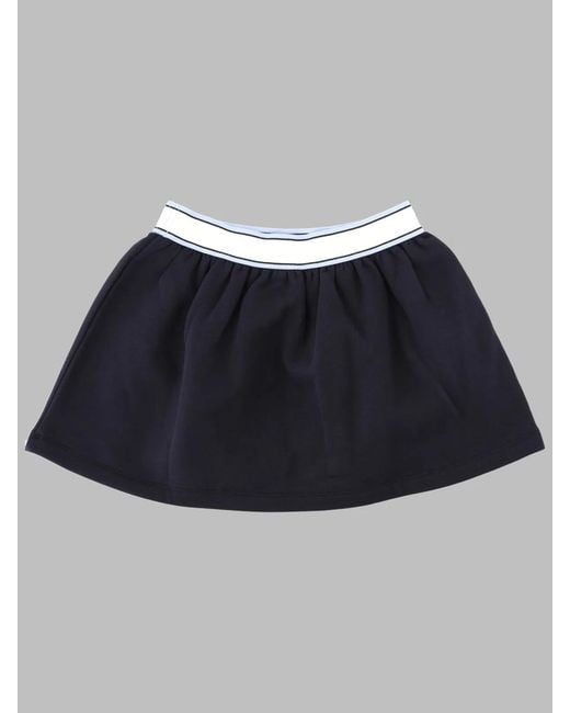 Marni Blue Girls Mini Skirt