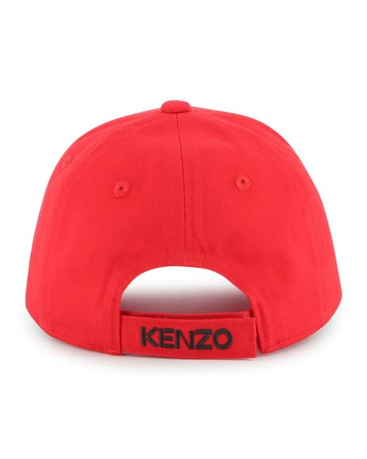 KENZO Red Hat With Logo