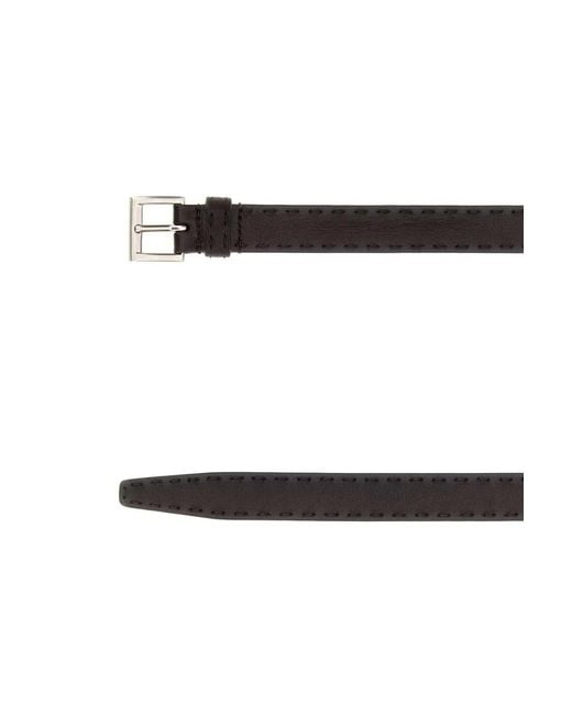 Prada White Nappa Leather Belt for men