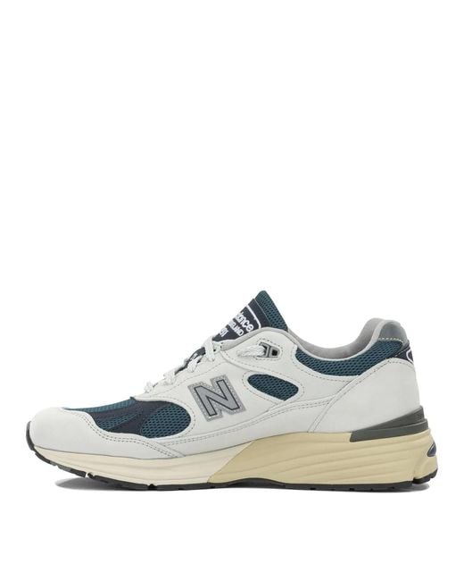 New Balance White "Made for men
