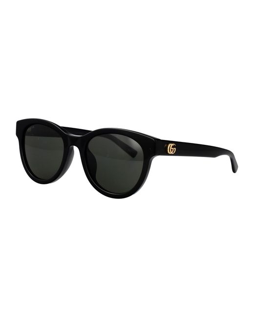 Gucci Black Acetate Sunglasses
