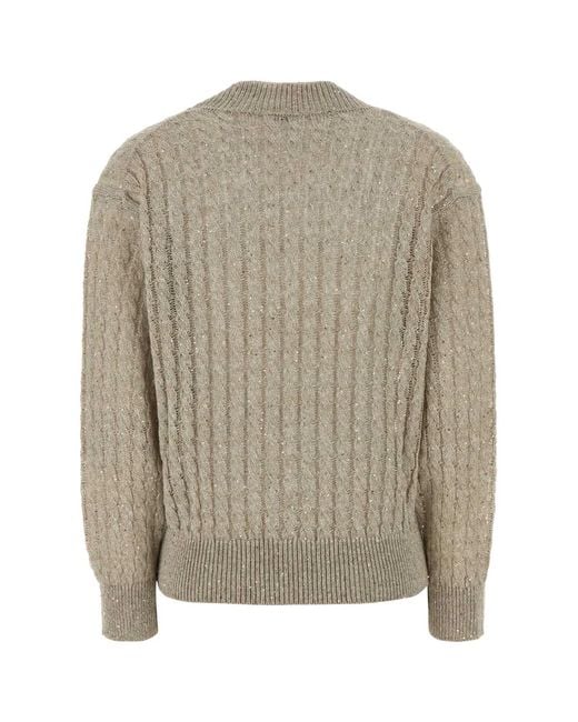 Brunello Cucinelli Natural Sweater