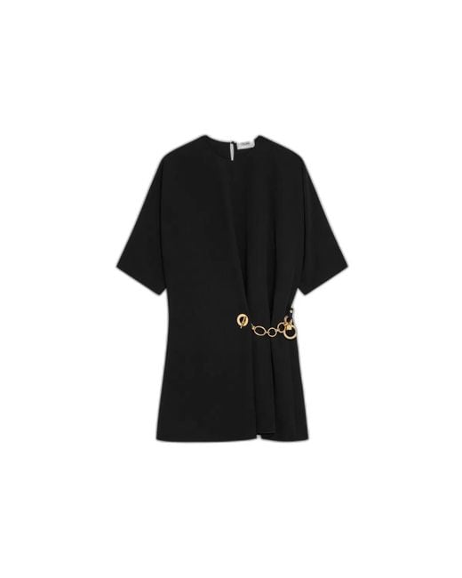 Céline Black Wrap Dress