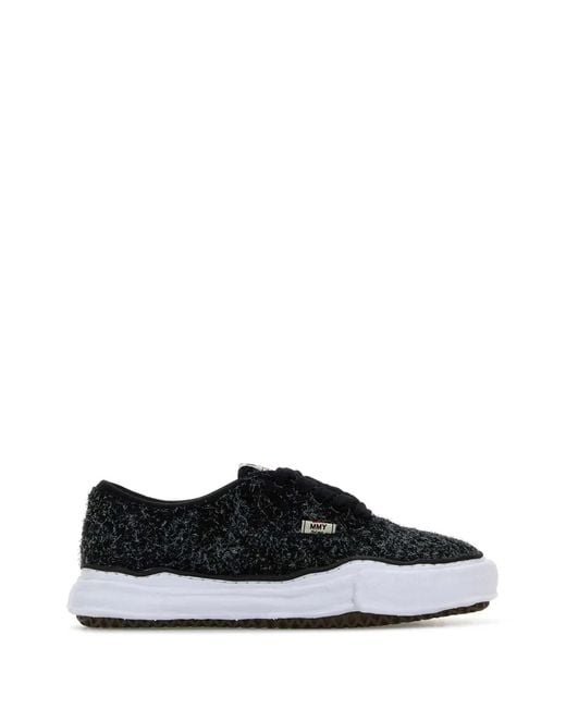 Maison Mihara Yasuhiro Black Fabric Sneaker for men