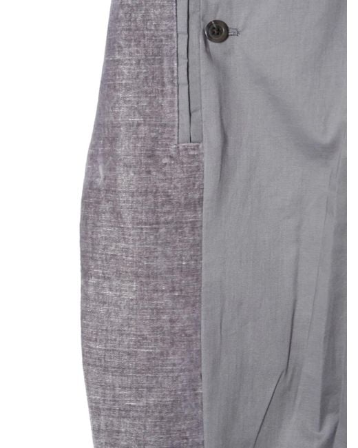 Rick Owens Gray Single-Breasted Jacket for men