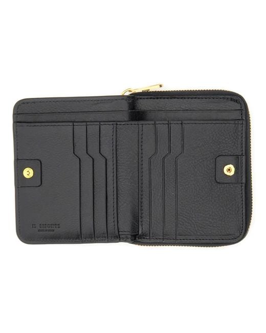 Il Bisonte Black Leather Wallet