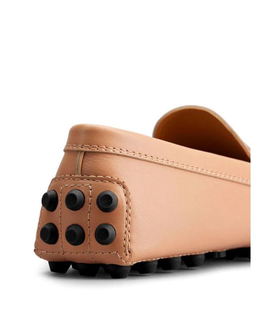 Tod's Brown Gommino Macro 52K Mocassino