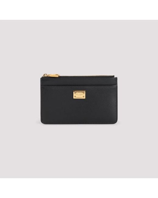 Dolce & Gabbana Black Dolce & Gabbana Leather Wallet