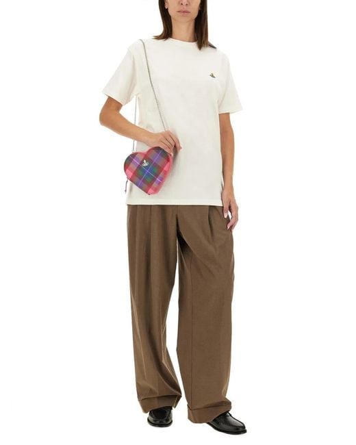 Vivienne Westwood White T-Shirt "Orb"