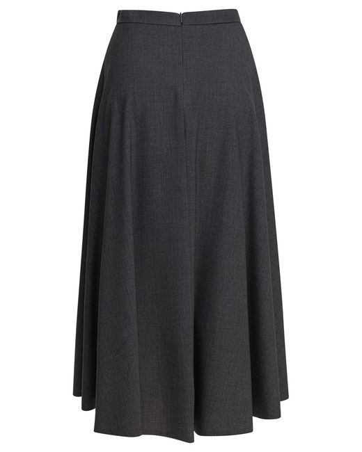 Semler Black Elastane Skirt