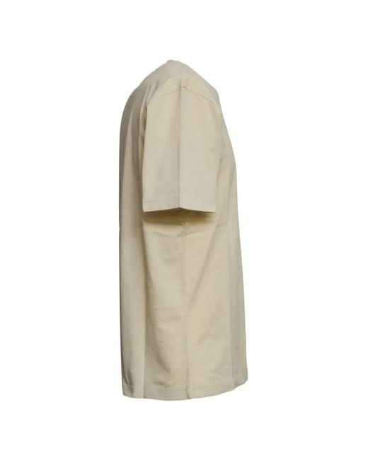 C P Company Natural C.P.Company Cotton T-Shirt for men