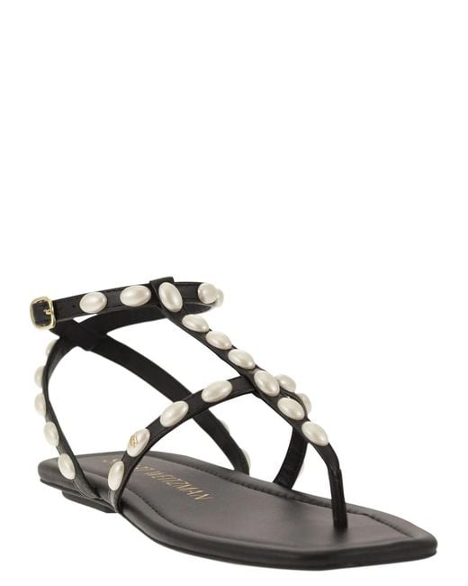 Stuart Weitzman Black Pearlita