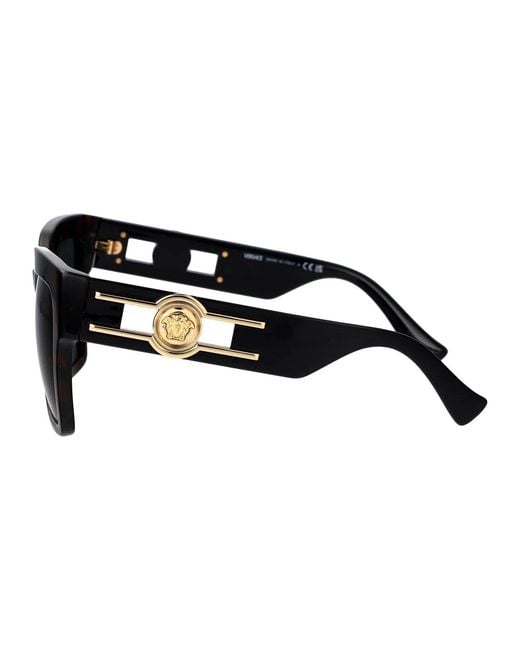 Versace Black Acetate Sunglasses