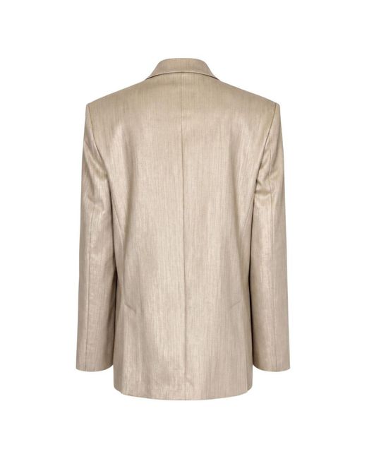 Pinko Natural Polyester Viscose Jacket