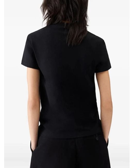 Jacquemus Black Le Grosgrain Cotton T-Shirt