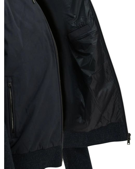 Herno Blue "Resort" Lightweight Jacket for men