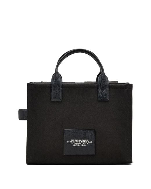 Marc Jacobs Black "The Tote Bag" Cargo Canvas Tote Bag