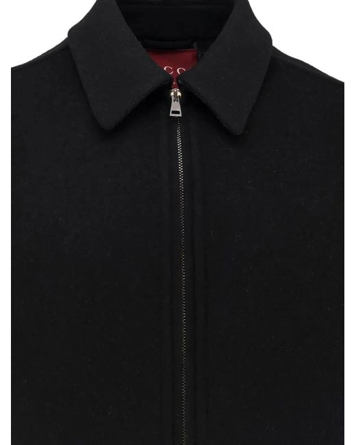 Gucci Blue Double Wool Jacket for men