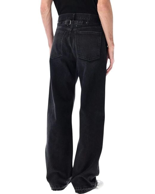 Maison Margiela Black Cotton Jeans for men