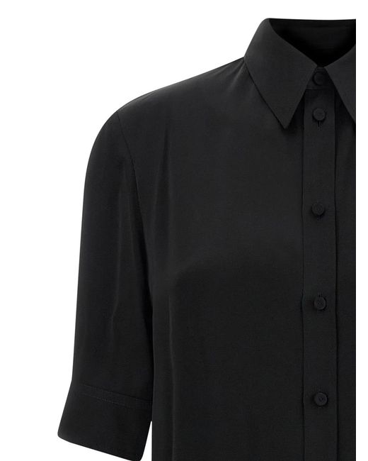 Jil Sander Black Long Shirt