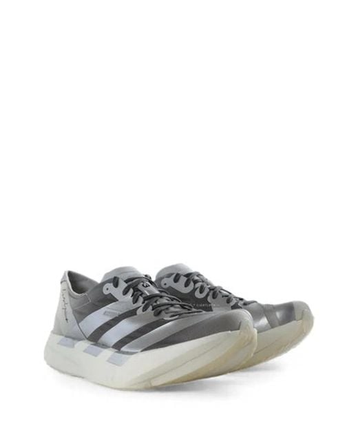 Y-3 Gray Adios Pro 4 for men