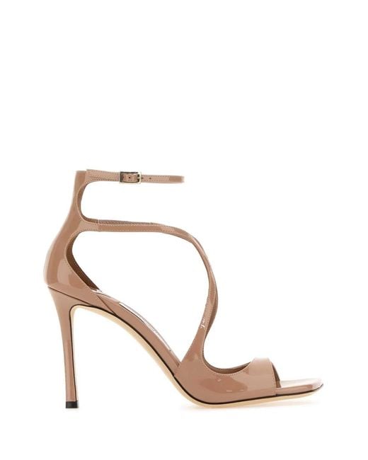 Jimmy Choo Pink Ankle Strap Heels
