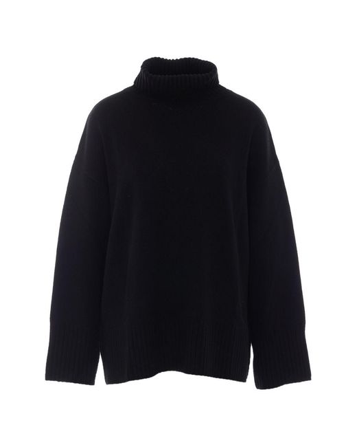 Pinko Blue Wool Cashmere Sweater