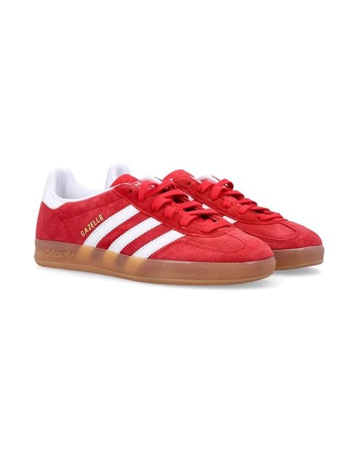 Adidas Originals Red Gazelle Indoor Sneakers for men