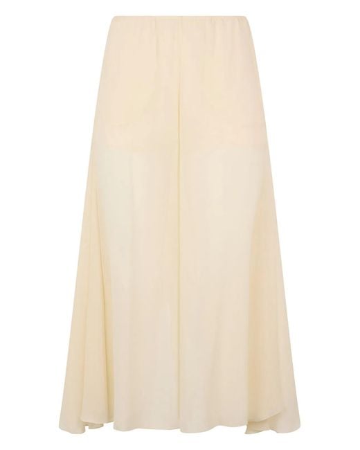 Chloé Natural Silk Pants
