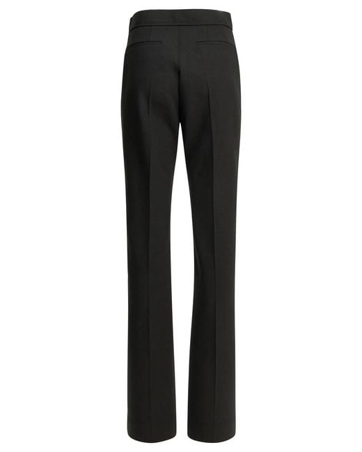 Valentino Black "Vgold" Tailored Pants