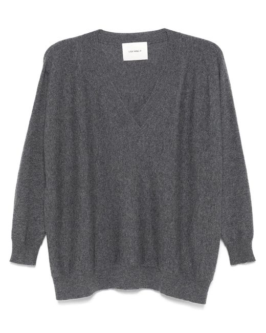 Lisa Yang Gray Kenny Sweater