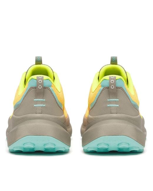 Saucony Yellow Xodus Ultra 4 for men