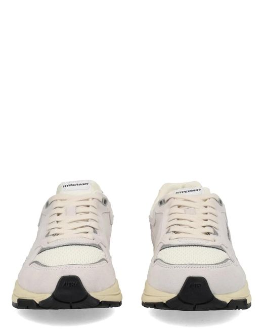 Autry White Sneaker "Hyperway" for men