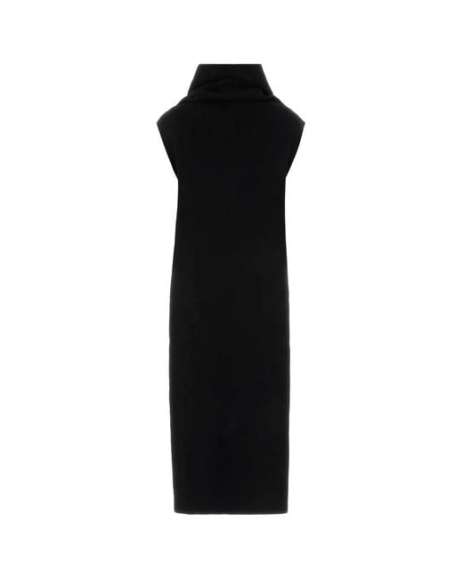 Alaïa Black Alaia Cashmere Blend Top