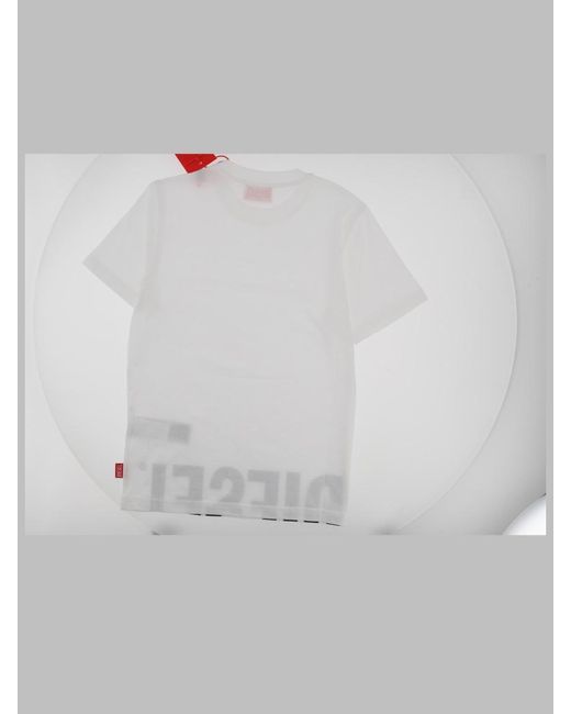 DIESEL White Maglietta