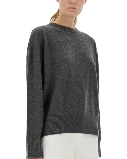 Loulou de Saison Gray Charcoal Cashmere Sweater