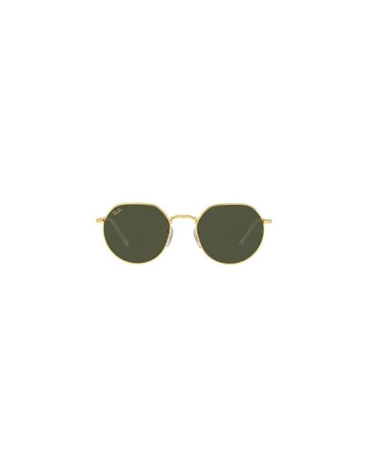 Ray-Ban Green Jack Rb3565 919631 for men