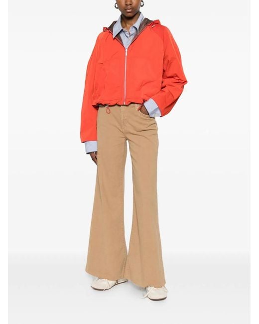 Mother Natural Wide-Leg Denim Jeans