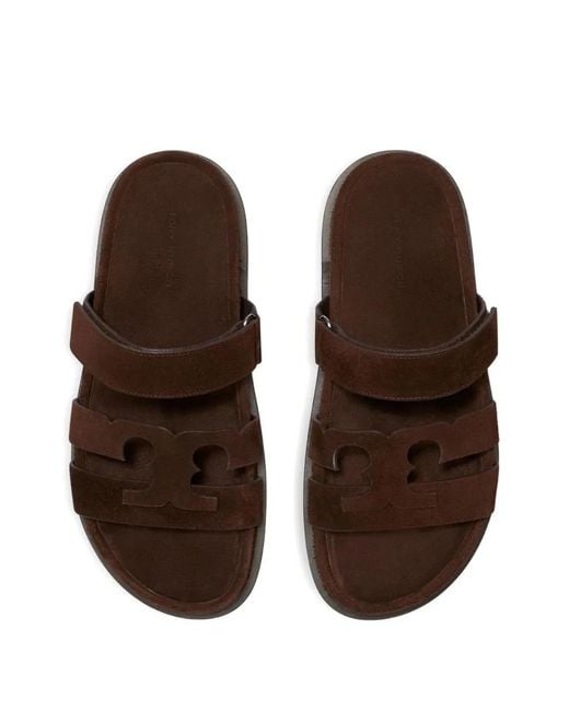 Tory Burch Brown Ines Sandals