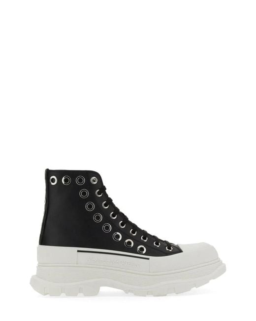 McQueen White Joey Sneaker With Eyelets for men