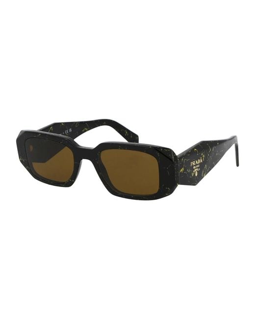Prada Black Acetate Sunglasses