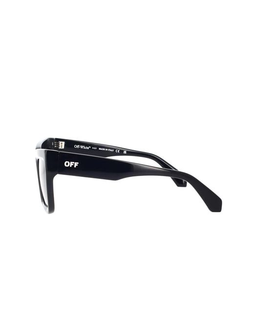 Off-White c/o Virgil Abloh Black Firenze Logo Sunglasses