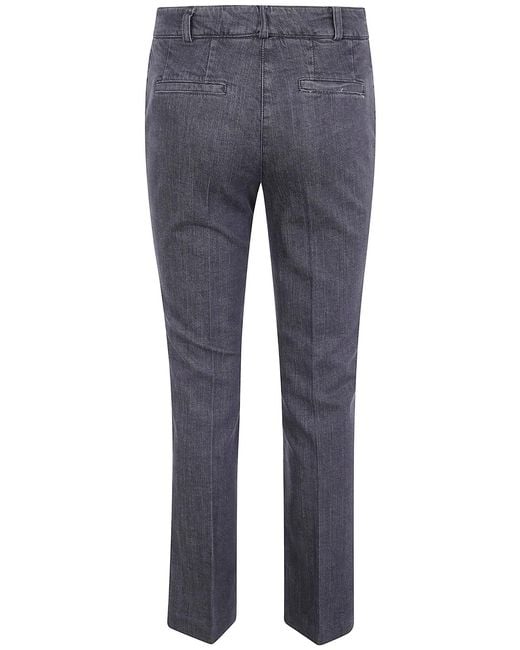 Kiltie Blue "Florette" Flared Trousers