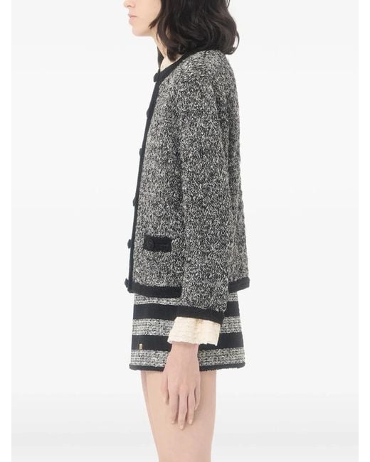 Valentino Gray Giacca Maglia