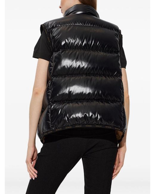 Moncler Black Badia Quilted Gilet